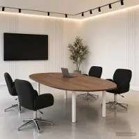vidaXL : 4 chaises de bureau, 54 x 58 x 90 cm, noires, revêtues en tissu