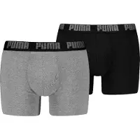 Puma Boxers gris chiné / noir