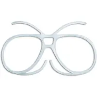 Julbo Lunettes de soleil Uni, modèle Clip Optical Mask, verres transparents, taille L, avec support pour fixer la monture