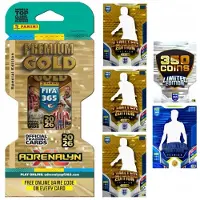 Hasbro PREMIUM GOLD FIFA 365 2026 Limited Edition Gold Football Cards Blister Pack