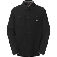 Picture Organic Clothing - Chemise en coton biologique - Lewell Shirt Black en Coton - Taille L - Noir