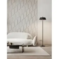 Lyora Lampe de pied élégante Velio Design noir