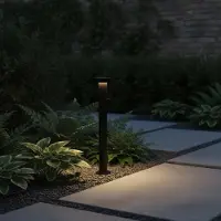 Lyora Lampe de jardin de Desing Gong noir 60cm - 2700K