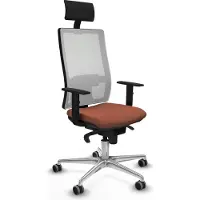Piqueras Y Crespo Chaise de bureau , modèle 1D086G1, couleur marron
