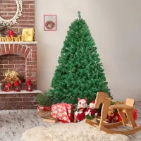 Izrielar Arbre de Noël artificiel , 150 cm, sapin avec 488 branches en PVC, support en métal et système pliable. Couleur : vert