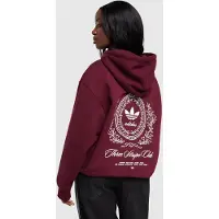 Adidas Originals Sweat à capuche Crest - Rouge, Rouge