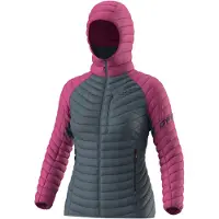 Dynafit - Doudoune de ski de randonnée en duvet d'oie - Radical Down RDS W Hood Jkt Magenta pour Femme - Taille S - Violet