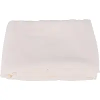Jojomino Chemin de table en mousseline de soie 27 x 118 pouces, décoration de mariage romantique, transparent, beige et blanc
