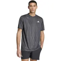 Adidas Club Graph Short Sleeve T-shirt Noir L Homme