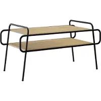 vidaXL Table basse en bois imitation chêne Sonoma, 100 x 50 x 51 cm