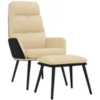 vidaXL 3097508, Textile, Crème, Mousse, 110 kg, 450 mm, 295 mm