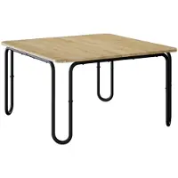 vidaXL Table basse en bois imitation chêne Sonoma, 59 x 59 x 45 cm