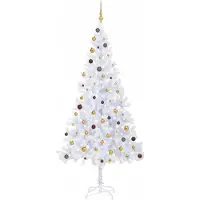 Prolenta Maison Exclusive - Boules lumineuses pour sapin de Noël artificiel, 210 cm, 910 branches