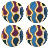 Bloomingville Assiettes Salacia, lot de 4