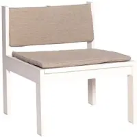 Hubsch Fauteuil lounge d'extérieur Haus beige