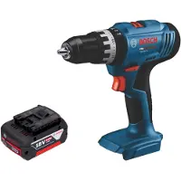 Bosch Perceuse-visseuse à percussion sans fil GSB 18V-25 Professional 18 V 56 Nm (06019K9300) Solo - sans batterie, sans chargeur