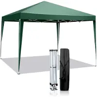 Sonstiges Pavillon d'extérieur 3x3 mètres, couleur verte, imperméable, protection UV 50+, tissu Oxford 420D, hauteur réglable