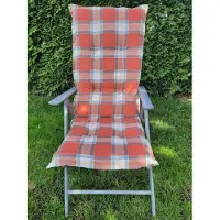 KK Housse Prato Coussin d'assise pour chaise à haut dossier