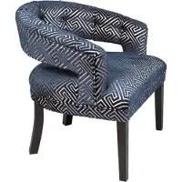 AEA Design Chesterfield Stühle Garnitur Stuhl Textil Polster Hotel Gruppe 4x Set