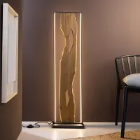 Lightbox Lampadaire LED avec interrupteur à pied, 3000K, 2300lm, 120 cm de hauteur