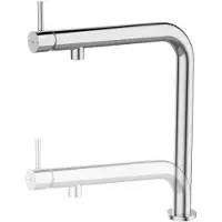 EsseBagno Magic mitigeur évier chromé escamotable 'spécial fenêtre' monotrou