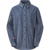 Picture Organic Clothing - Chemise en velours côtelé - Laikko Shirt Vintage Indigo pour Femme en Coton - Taille XS - Bleu