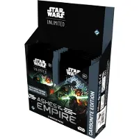 Fantasy Flight Games Star Wars Unlimited ASH Ashes of the Empire Carbonite Edition Booster Box