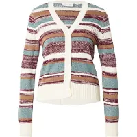 Vila Cardigan 'VIMORI' beige / noisette / menthe / bordeaux