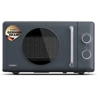 Medion MD100119 Micro-ondes rétro gris 800 W 20 L, Micro-ondes, Beige, Gris