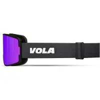 Vola Wideyes Warrior Ski Goggles Noir CAT3+Pink/CAT2