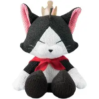 - Cait Sith, peluche officielle en tricot, 210 mm, Final Fantasy VII Remake