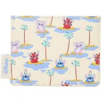 Loungefly Étui à cartes Lilo & Stitch de , représentant Stitch, Angel et Leroy