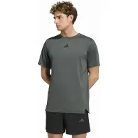 Adidas D4t Essentials Short Sleeve T-shirt Gris S Homme
