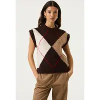 Garcia U260048 Sleeveless Sweater Noir L Femme