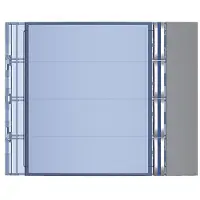 Legrand LEGR Frontbl Frontbl Ruftastmodul 4Rt As 352043 352043