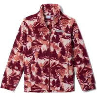 Columbia Zing Iii Full Zip Fleece Rouge 8-9 Years Garçon