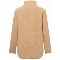 Regatta Frankie Borg Longline Half Zip Fleece Marron 46 Femme