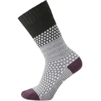 Smartwool Everyday Cozy Popcorn Cable Crew Socks Gris EU 34-37 Femme