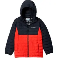 Columbia Powder Lite Ii Jacket Orange,Noir 10-11 Years Garçon
