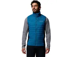 Columbia Powder Pass Hybrid Vest Bleu S Homme