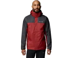 Columbia Watertight Interchange Jacket Rouge,Gris M Homme
