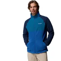Columbia Vital Valley Full Zip Fleece Bleu 2XL Homme