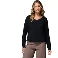 Columbia Daniela Falls Long Sleeve T-shirt Noir M Femme