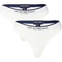Emporio Armani Slip bleu marine / blanc
