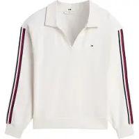 Tommy Hilfiger Underwear Sweat-shirt ivoire / bleu marine / rouge foncé