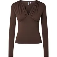 Pieces T-shirt marron