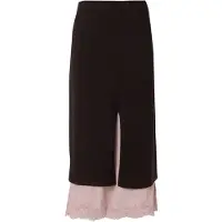 Pinko Jupe 'TOLOSA' brun foncé / rose ancienne