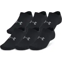 Under Armour Chaussettes de sport 'Essential' gris foncé / noir