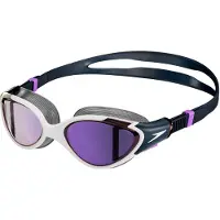 Speedo Biofuse 2.0 Mirror Woman Swimming Goggles Bleu,Rose Femme