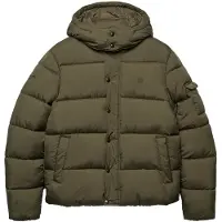Superdry Homme Doudoune Premium Ripstop Khaki Taille: L